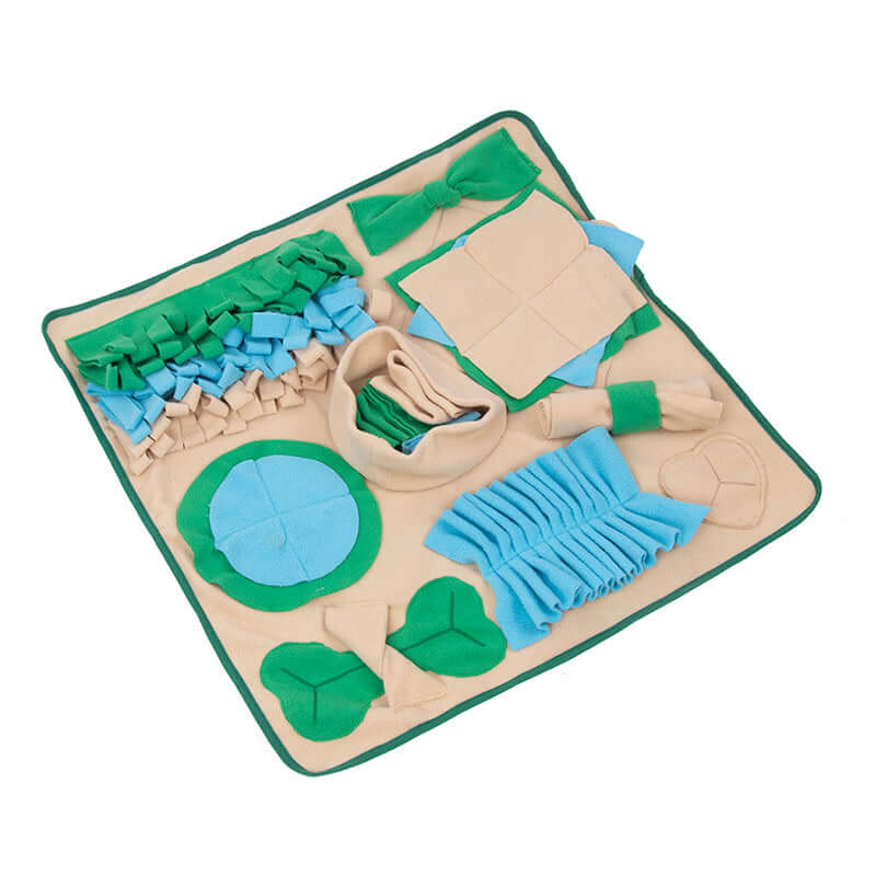 TAILTRAIL Snuffle Mat Nosework Feeding Puzzle for Dogs and Cats