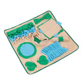 TAILTRAIL Snuffle Mat Nosework Feeding Puzzle for Dogs and Cats