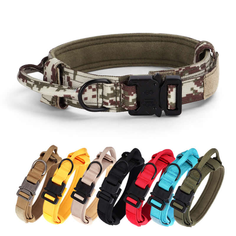 TAILTRAIL Tactical Military Dog Collar and Training Leash