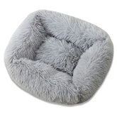 Plush pet bed by TAILTRAIL, ultra-soft and cozy, perfect for a comfortable night&
